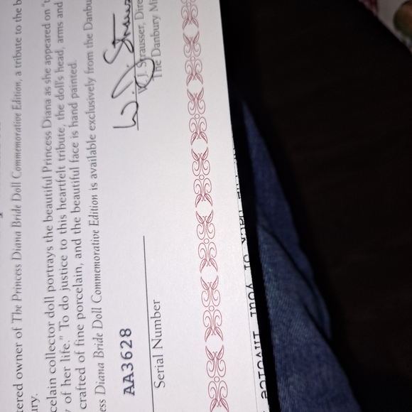 Princess Diana Bride Doll Danbury Mint - Picture 3 of 8